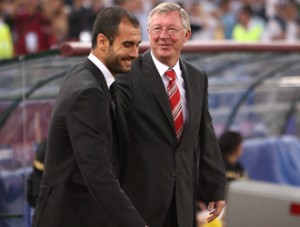 Guardiola Ferguson Finale 2009