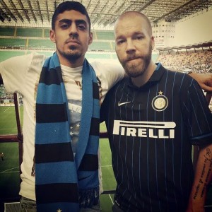 Sia e Danny: cuori svedesi e neroblu.