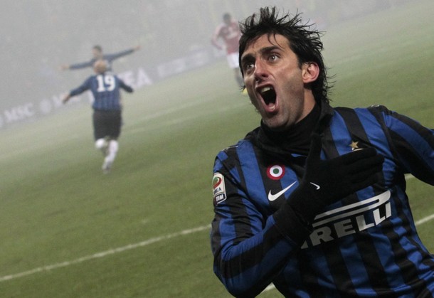 "Il Milan mi porta bene" (Diego Milito) 