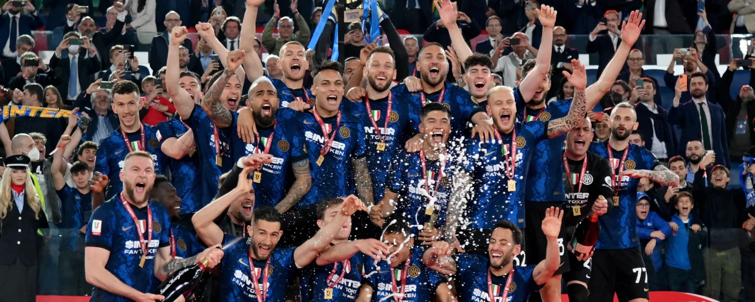 L'Inter alza la Coppa Italia