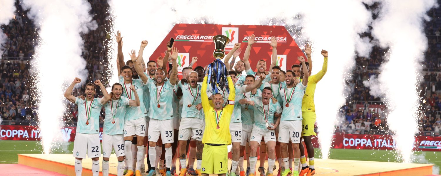 L'Inter alza al cielo la sua nona Coppa Italia