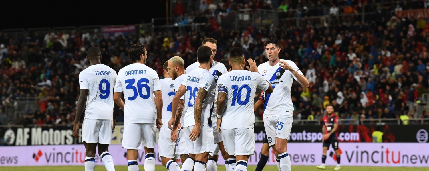 I giocatori dell'Inter