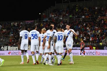 I giocatori dell'Inter