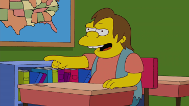 Nelson (The Simpson's) sfotte